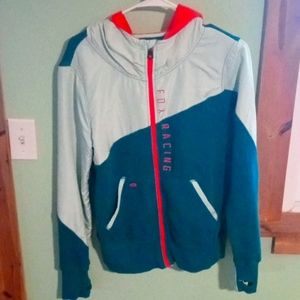 Medium Fox convers Jacket. Emerald.